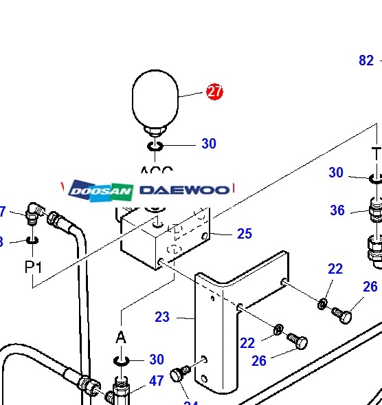 2460-9057 ACCUMULATOR 2460-9057A